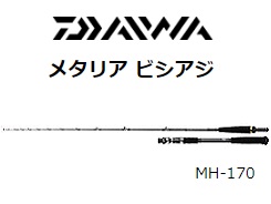 グローブライド（ダイワ） *18メタリア ビシアジ M－170